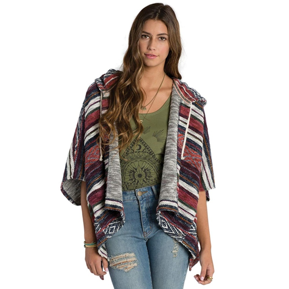 Billabong French Terry Poncho Hoodie S/M